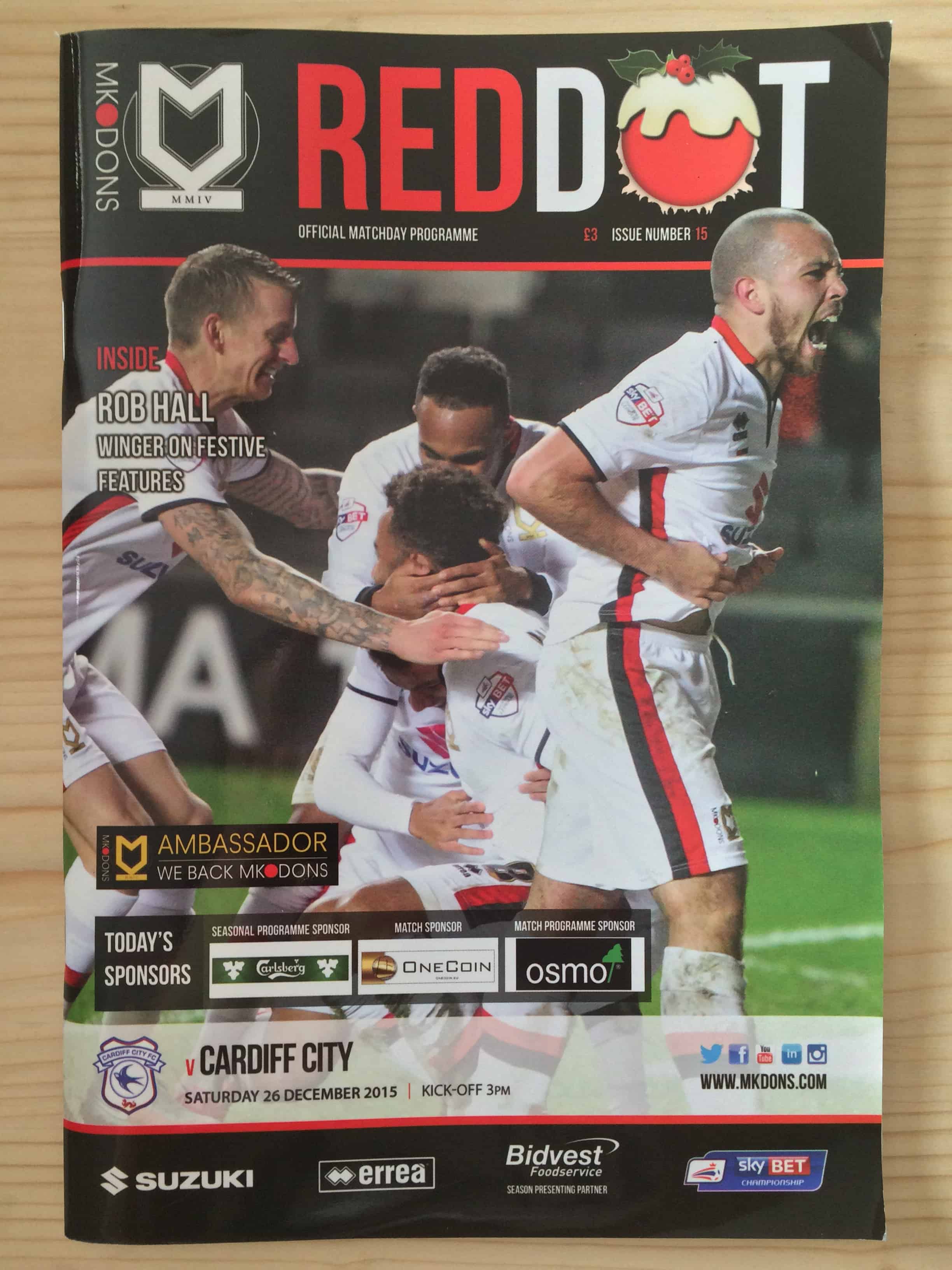 MK Dons (Milton Keynes Dons) v Cardiff City FC